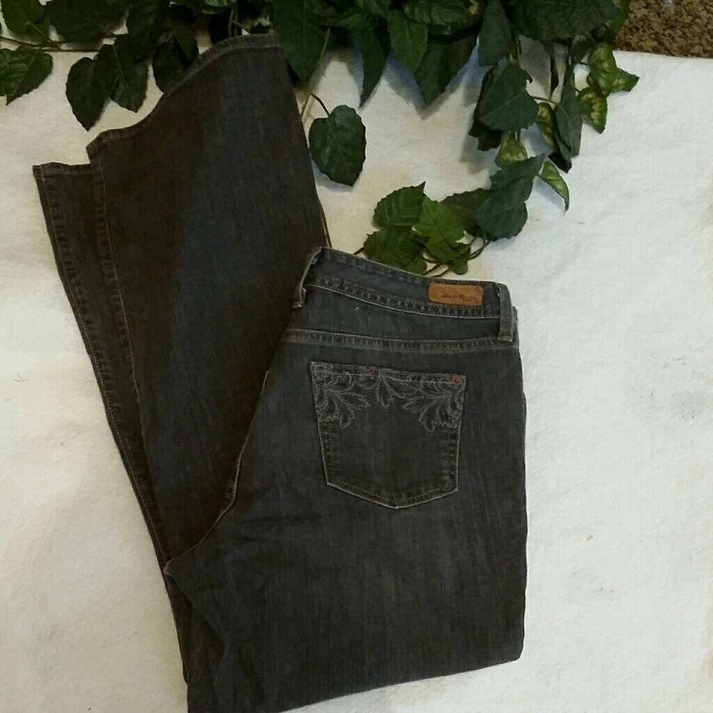 Eddie Bauer black jeans  sz 16 r